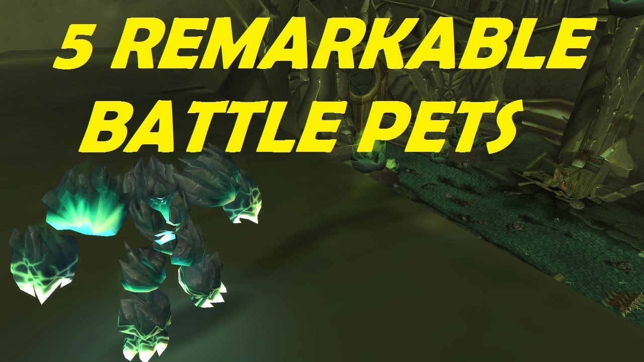 5 Remarkable Battle Pets - Easy to Farm - World of Warcraft
