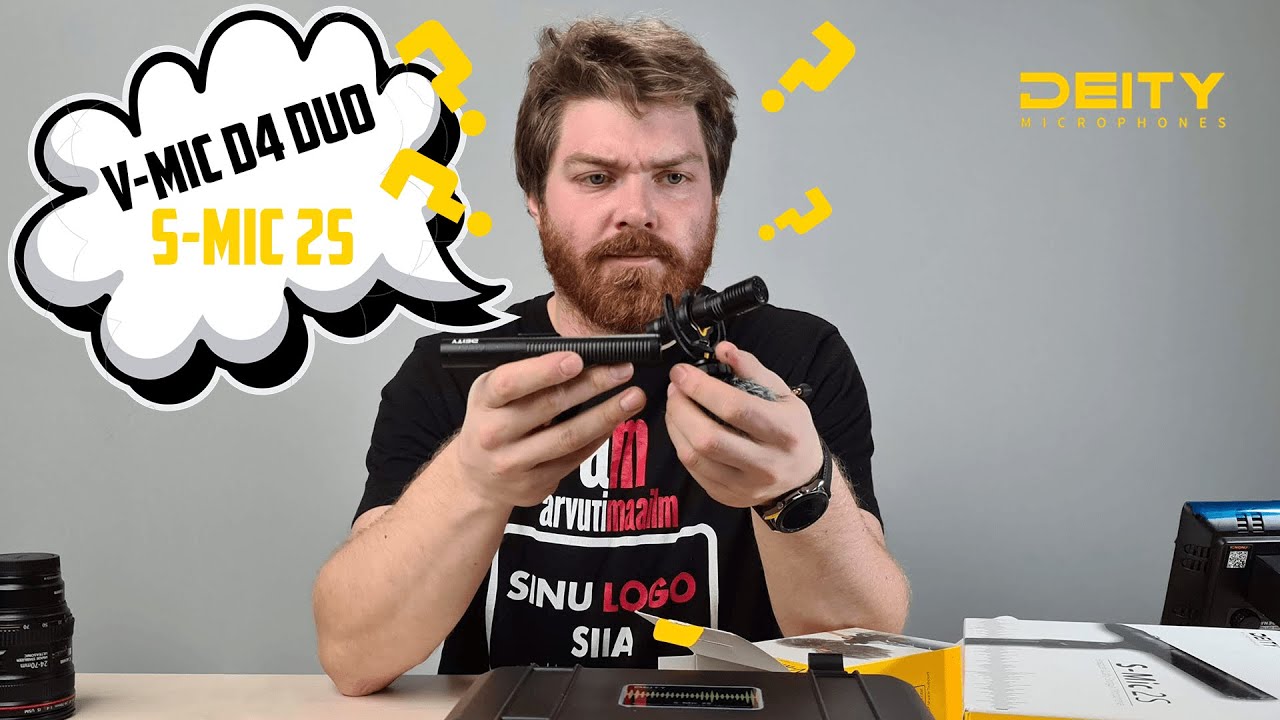 Karbist v&auml;lja Deity V-Mic D4 DUO ja S-Mic 2S - eba&otilde;nnestunud unboxing