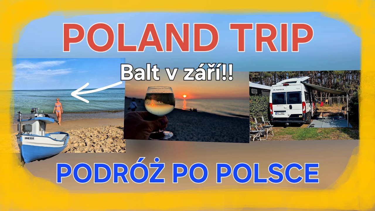 BALTSKÝ TRIP OBYTNOU DODÁVKOU  - Moře, bunkry, unikátní most, barevná jezírka.