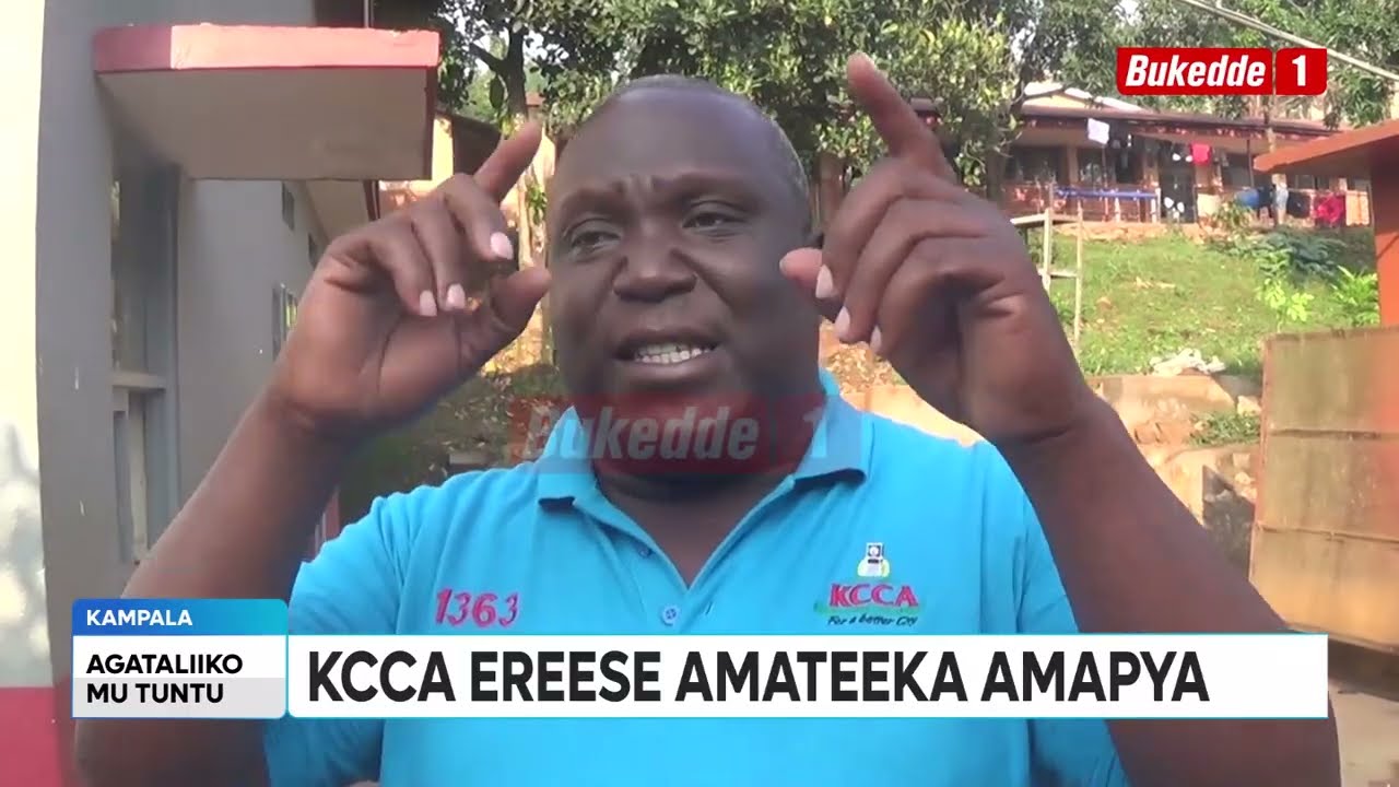 Ttuntu KCCA ereese amateeka amapya yenna anaasalimbira mu bimuli bye basimbye werinde