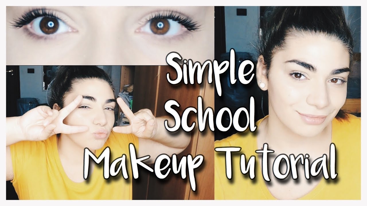 Simple School Makeup Tutorial | Claudia's Wave