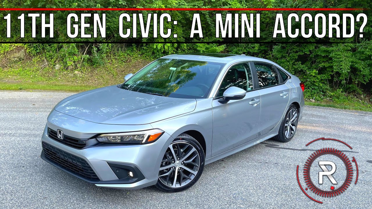 The 2022 Honda Civic Touring is a More Sophisticated Looking Compact Sedan
