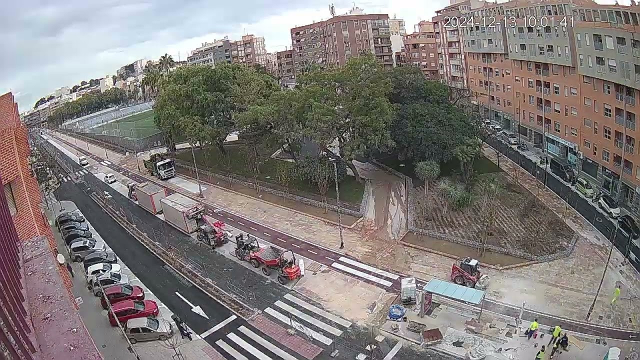 REINICIO DE LA REFORMA INTEGRAL DE LA PLAZA DE SAN BLAS Y CALLES ADYACENTES DICIEMBRE