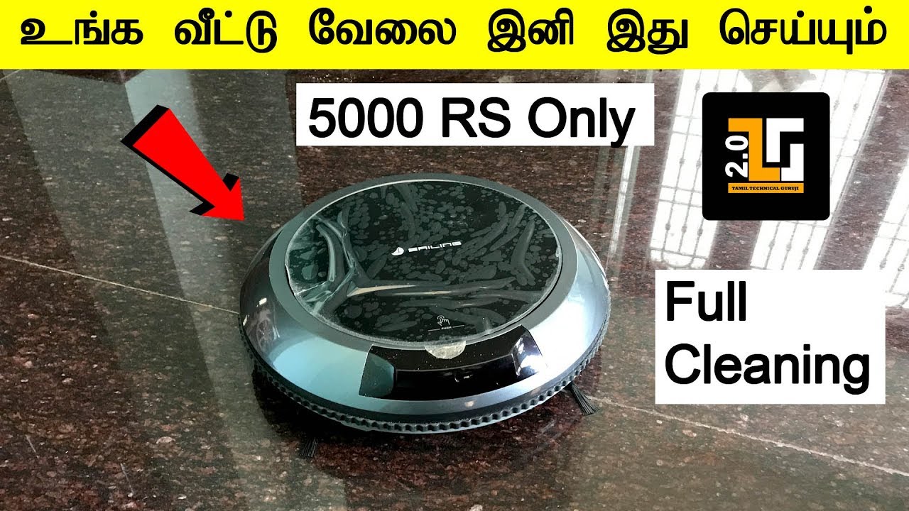 Smart Robot Vacuum Cleaner Powerful Smart Cleaner |Tamil Techguruji
