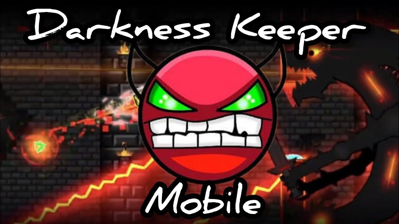 Мой первый Hard Demon!!!! Darkness Keeper за 1 день на телефоне!!! Darkness Keeper!!! Geometry Dash.