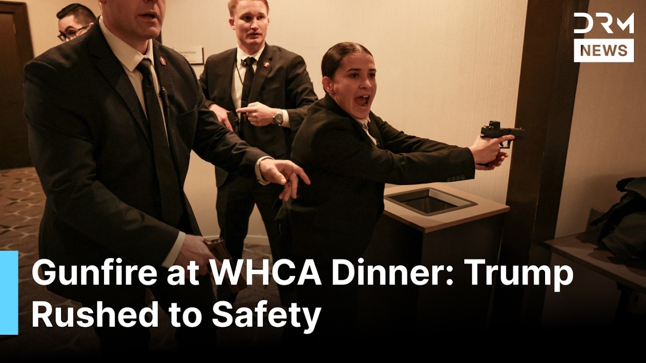 BREAKING NEWS: Shots Heard at WH Correspondents&rsquo; Dinner &mdash; Trump Rushed to Safety | AC1G