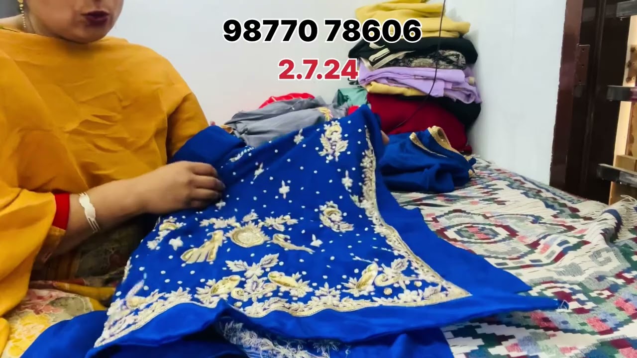 ਪਾਰਟੀ ਵੀਅਰ ਸੂਟ,  ਬਹੁਤ ਸੋਹਣੇ ਸੋਹਣੇ ਡਜਾਇਨ  || Handwork suits designs by Punjabi Corner #Handwork