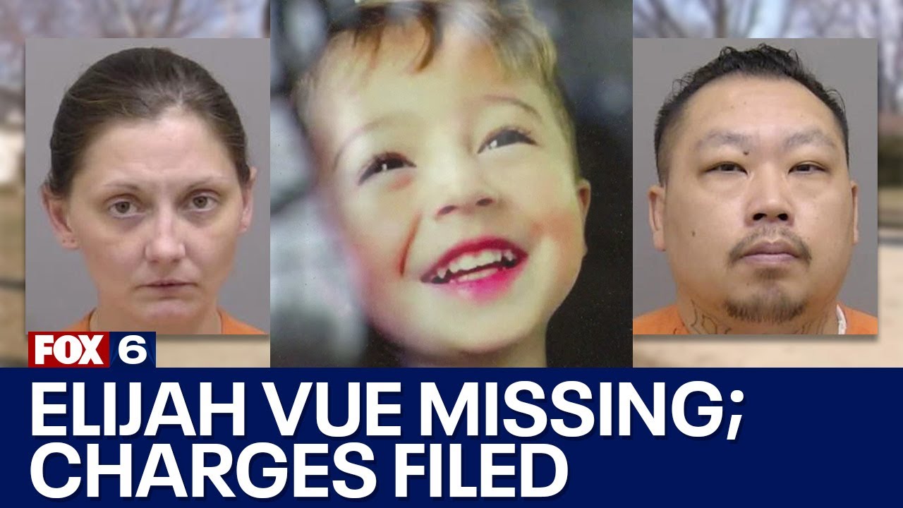 Elijah Vue missing; mother, caregiver charged in Manitowoc County | FOX6 News Milwaukee