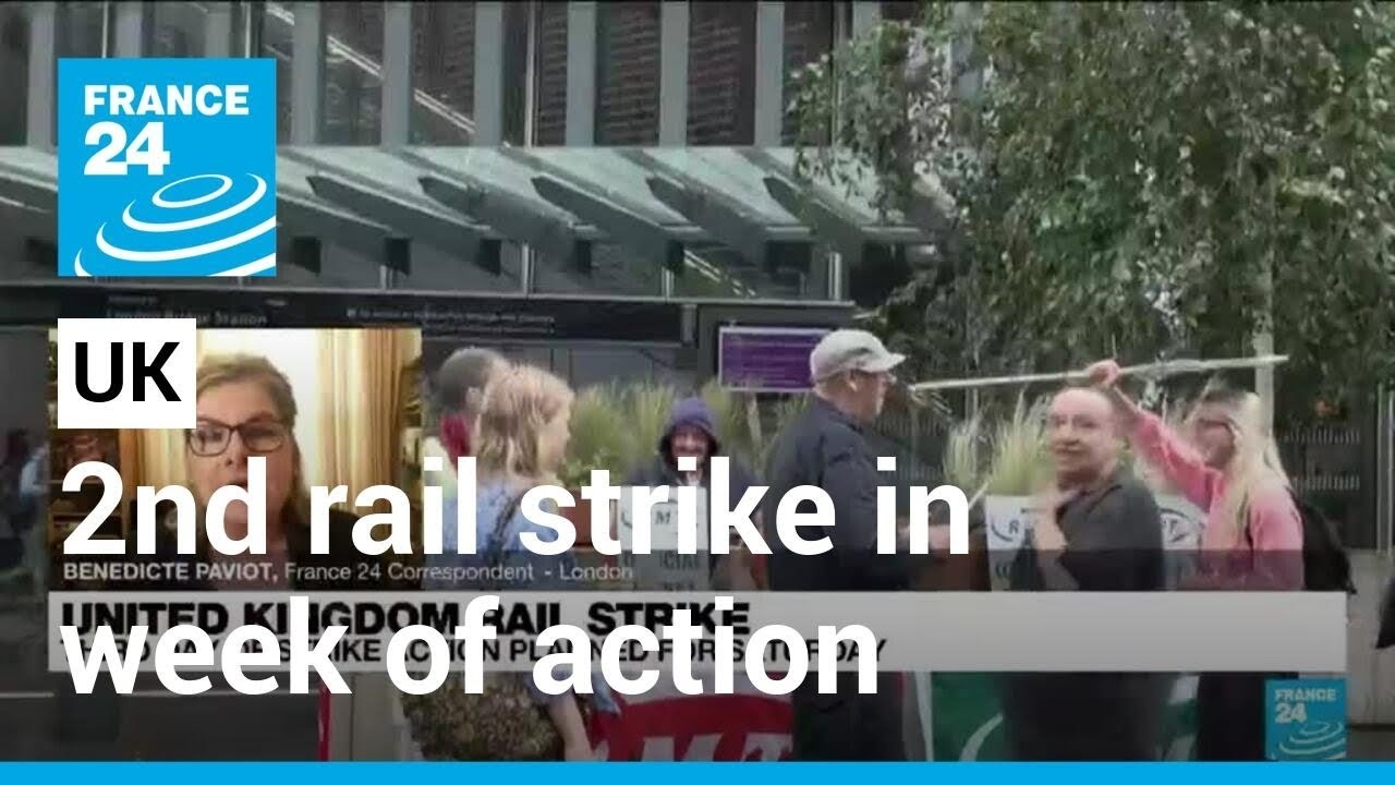 UK hit by second rail strike in week of industrial action &bull; FRANCE 24 English
