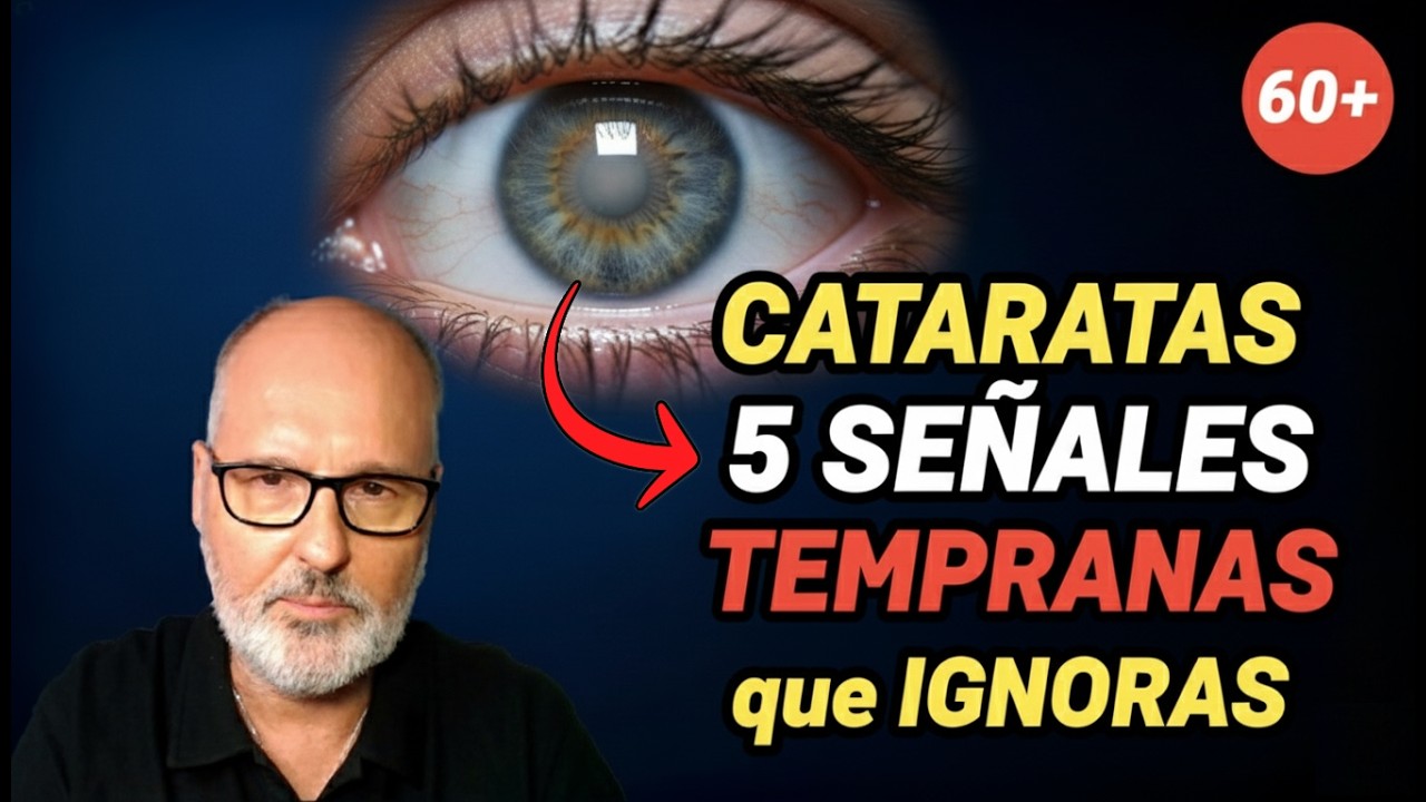 CATARATAS: 5 Señales TEMPRANAS que Ignoras (Cómo Frenarlas Después de los 60)
