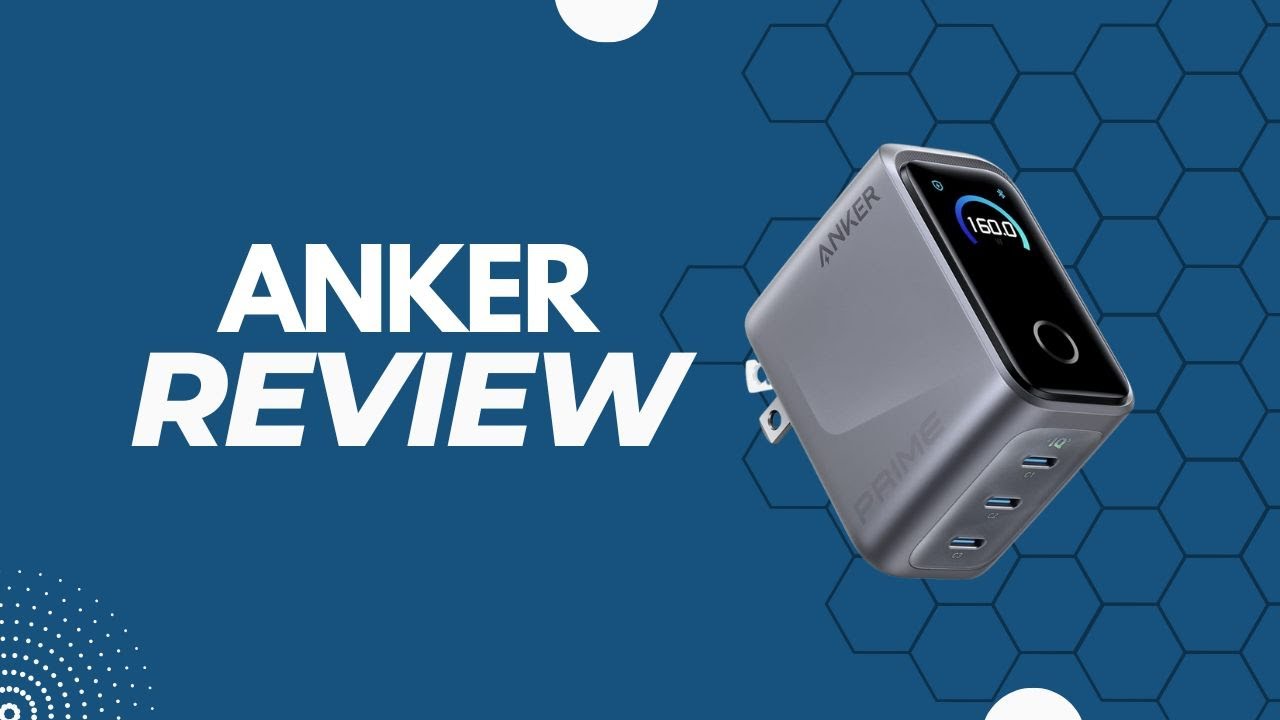 Обзор: зарядное устройство Anker Prime, компактный 3-портовый USB-C-зарядный блок GaN мощностью 1...