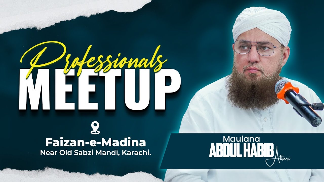 🔴Live: Sunnaton Bhara Bayahan Bayan| Abdul Habib Attari
