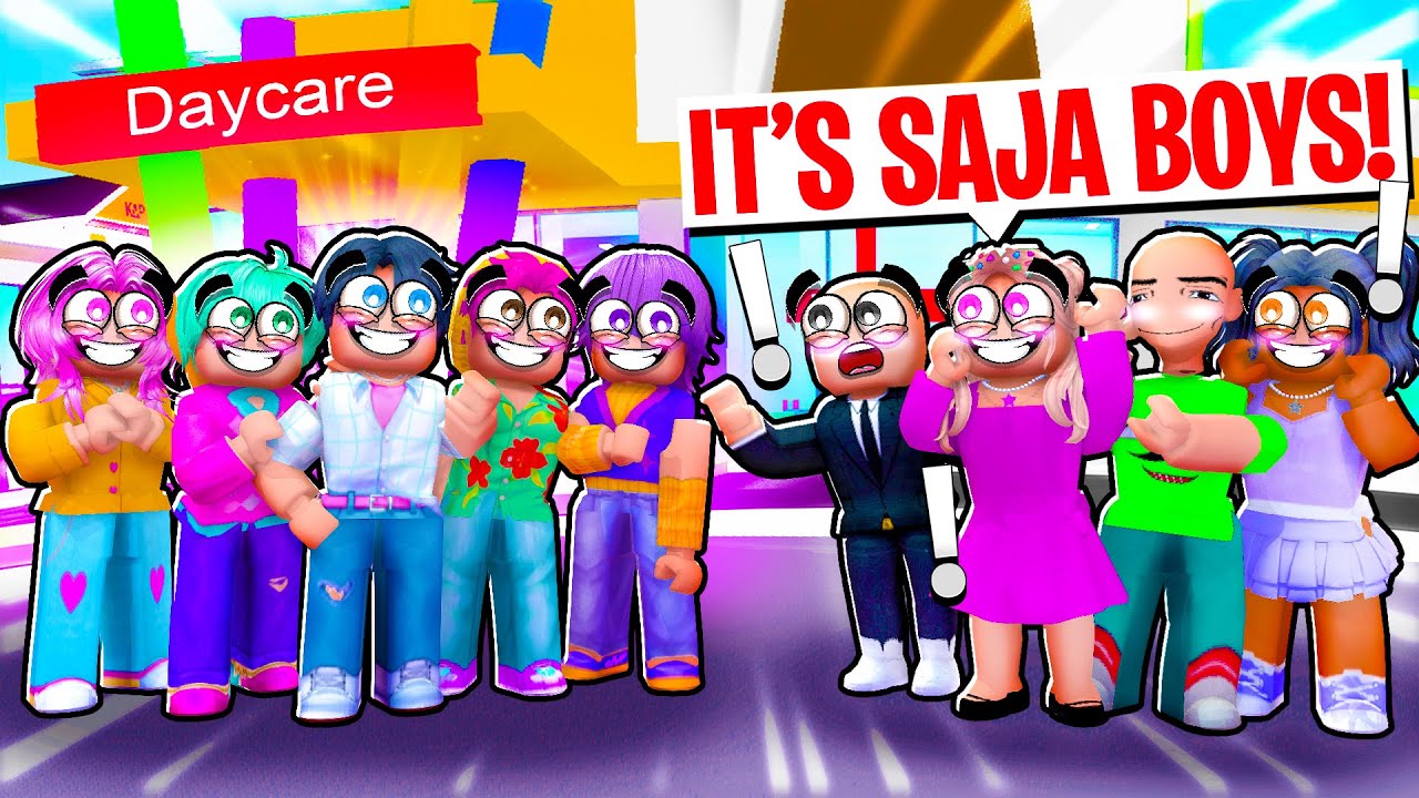 DAYCARE SAJA BOYS! | Roblox | Brookhaven 🏡RP