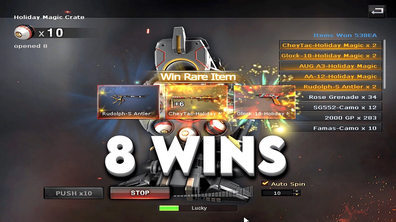 CrossFire West: Opening x200 Holiday Magic Crates (8 WINS)