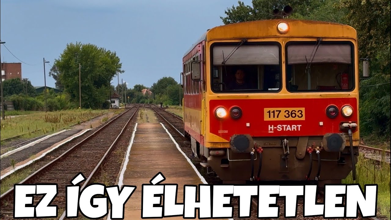 BÉKÉSEN A BUSZ HASZNÁLHATATLAN A VASÚTHOZ…4 ÓRÁN ÁT VONAT SINCS… AGYFASZ VIDÉKEN…