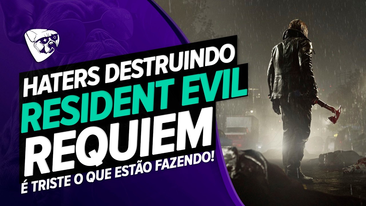 HATERS ESTÃO DESTRUINDO RESIDENT EVIL REQUIEM! É TRISTE O Que ESTÃO FAZENDO!