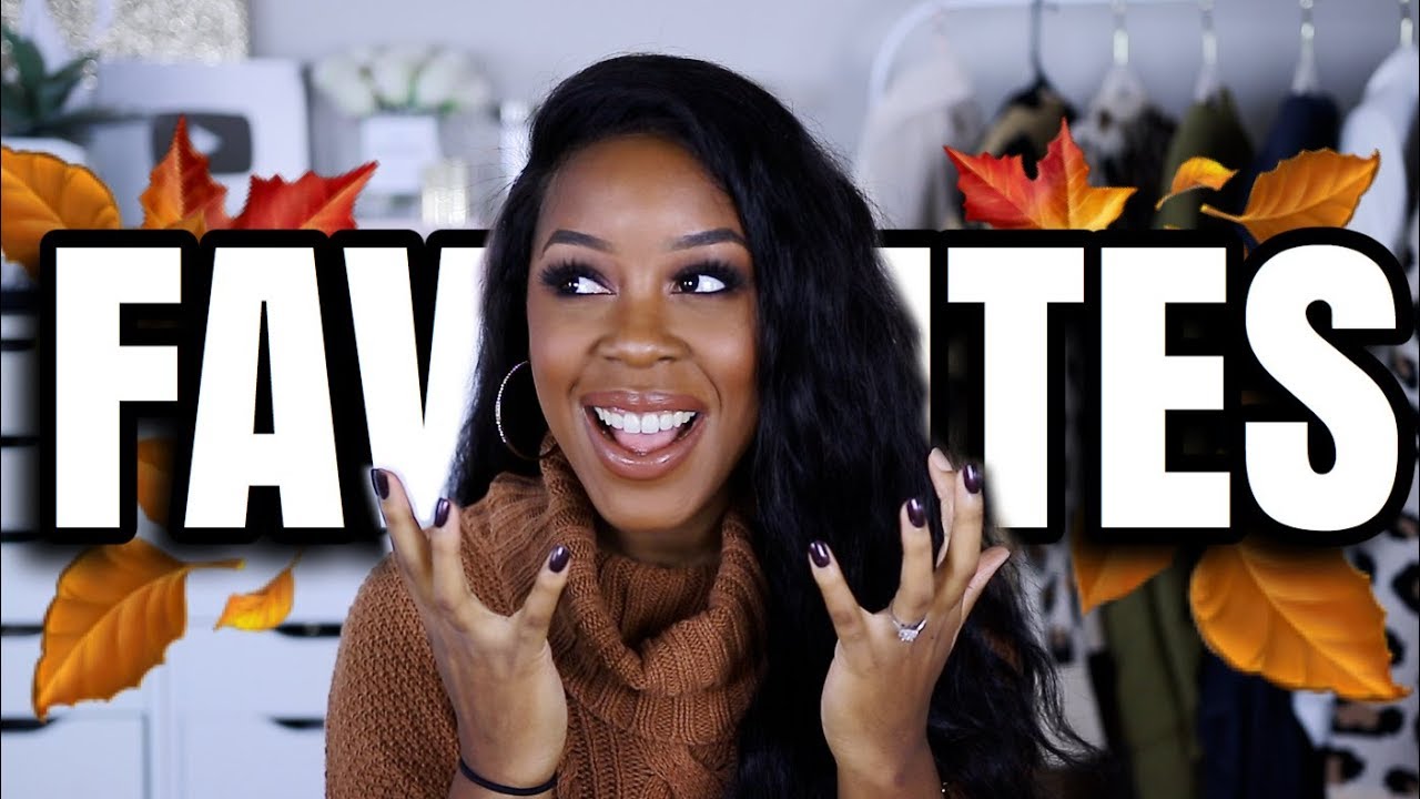 OCTOBER BEAUTY FAVORITES 2019 | FALL FAVORITES | Andrea Renee