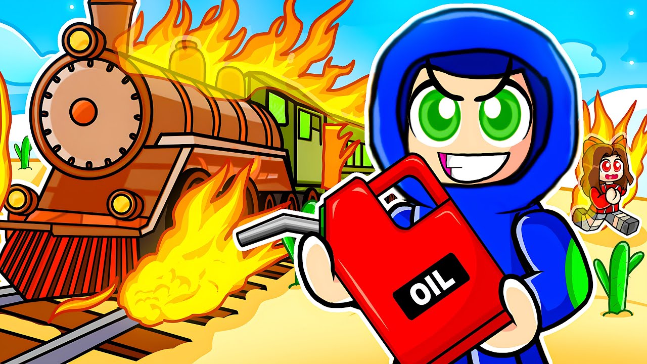 Ayush & Ekta Went On a DUSTY TRAIN Trip In Roblox 😱