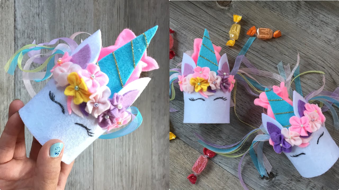 Easy DIY tutorial come trasformare una lattina in un bellissimo porta bonbon unicorno