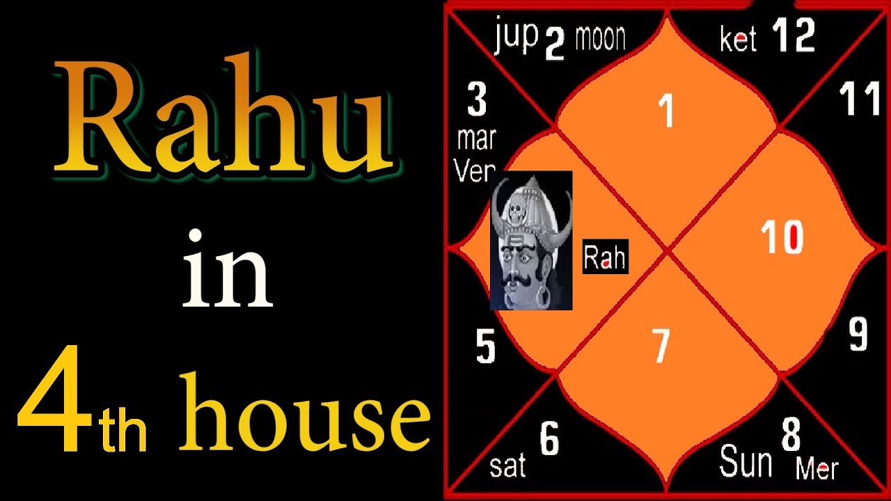 Rahu in Fourth House (North Node in Fourth House)