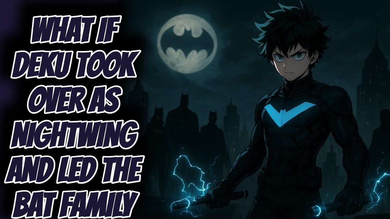 What if Deku Took Over as Nightwing and Led the Bat Family