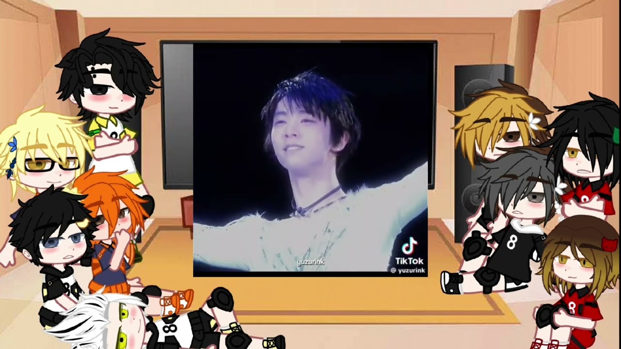 Haikyuu reacting to kageyama as Yuzuru Hanyu//🇧🇷/🇺🇲//kageyama harem