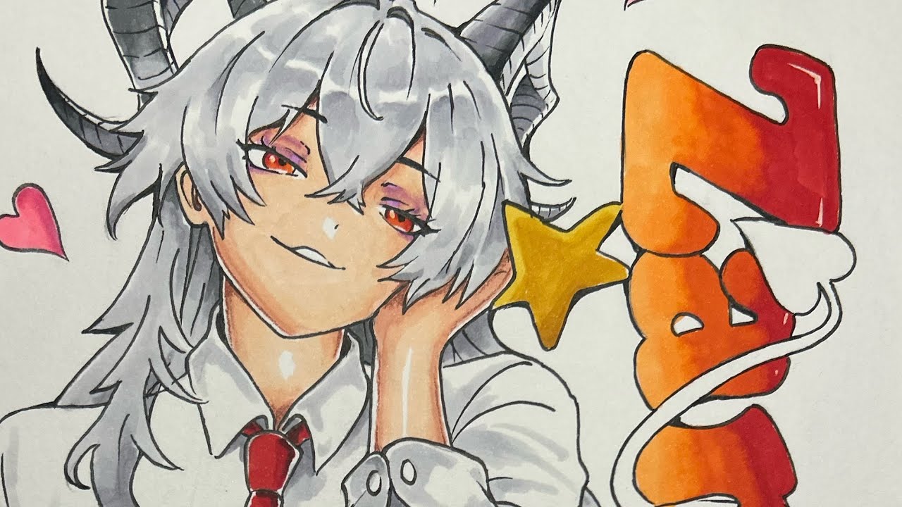 Рисуем Зани из Вувы. Часть 1: эскиз. Это был обзор прямого эфира в TikTok. 12.03.2026
