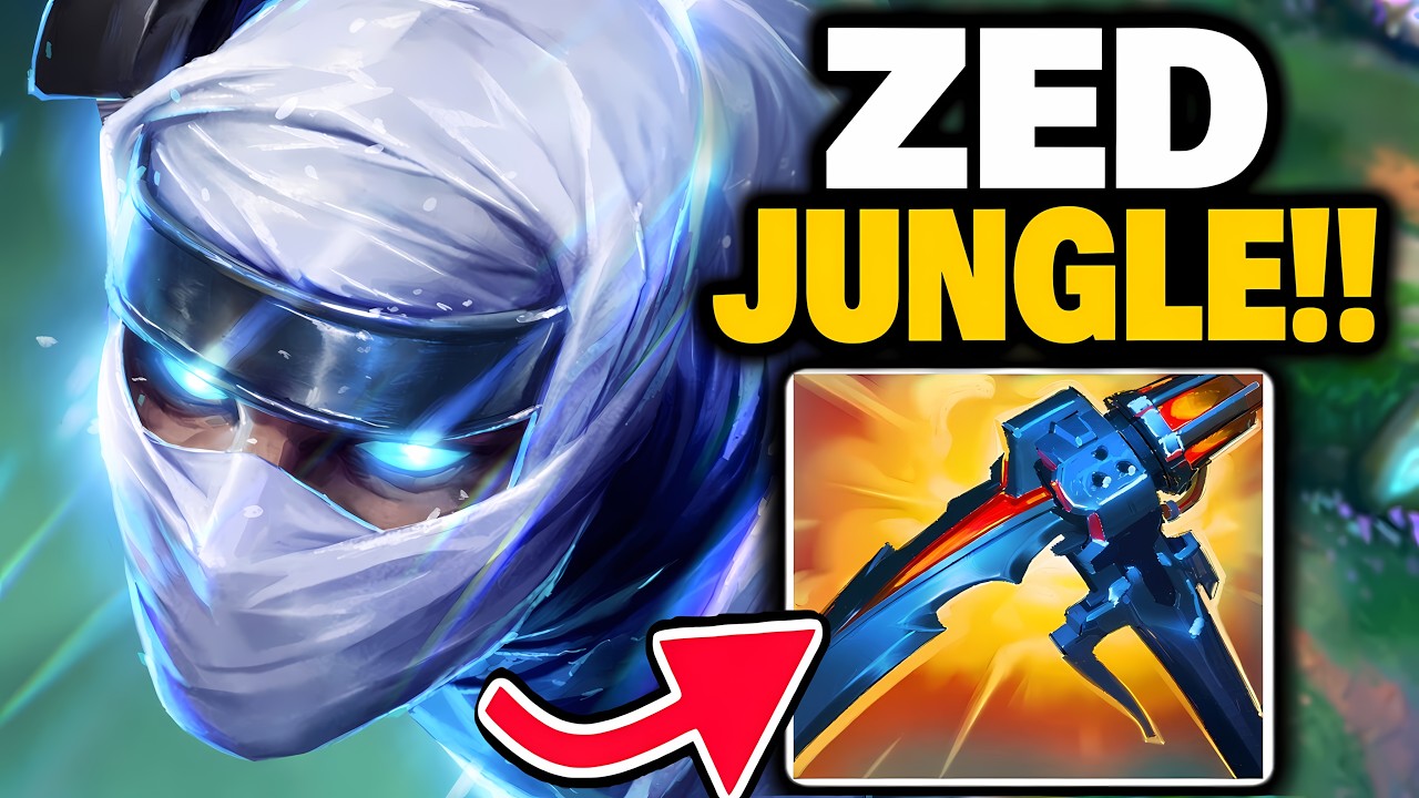 HOW to ZED Jungle in SEASON 16!!!