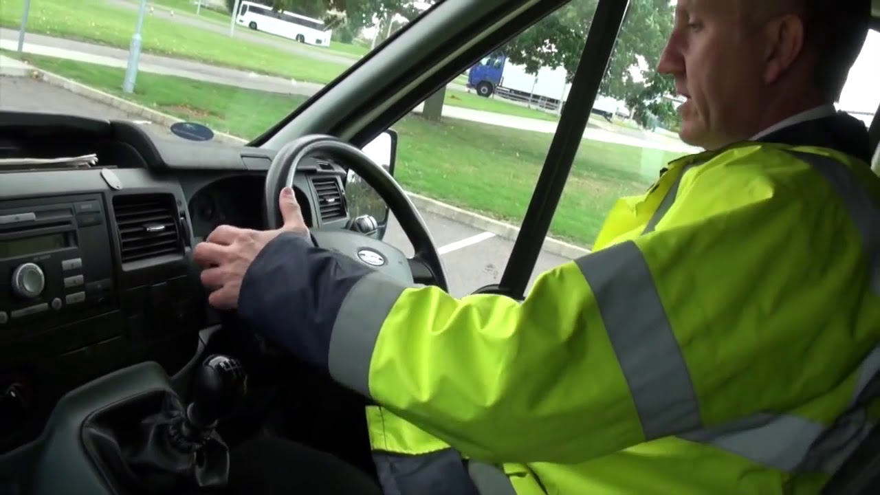 Van driver s walkaround checks  inside the van 2 of 2