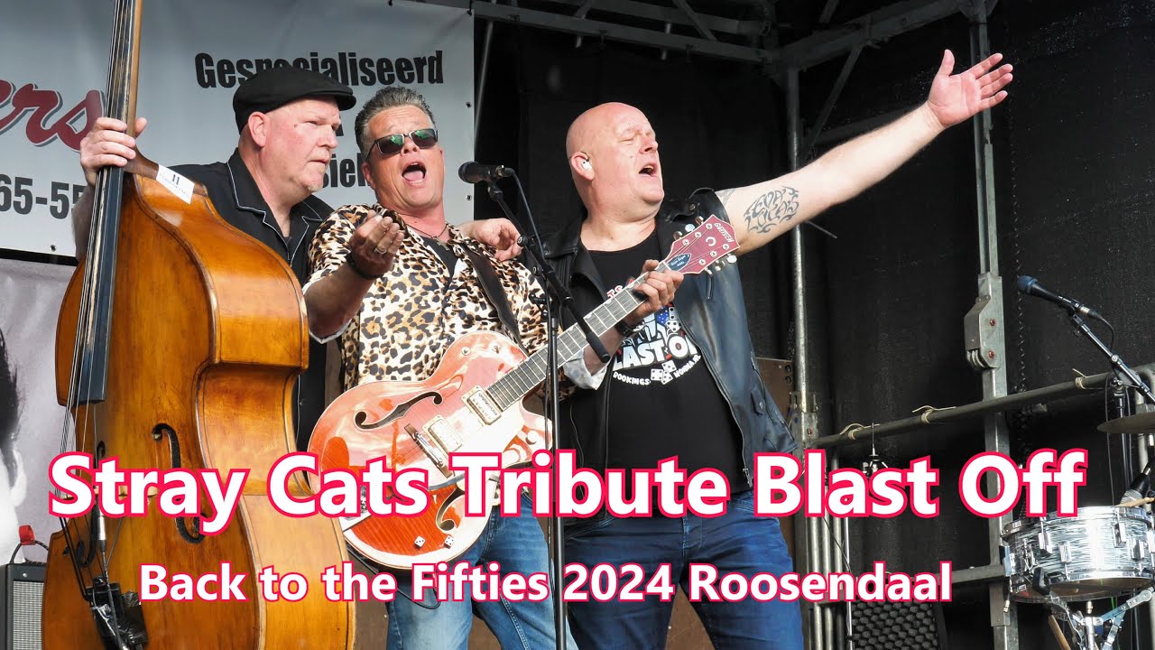 Stray Cats Tribute Blast Off at Back to the Fifties 2024