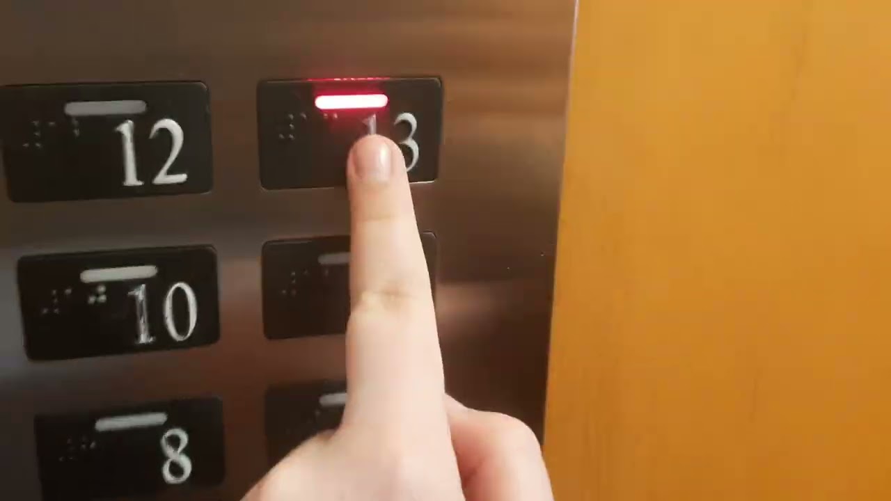 1961 KONE (mod. 2003) traction elevators @ Viitaniementie 16, Viitaniemi, Jyväskylä, Finland