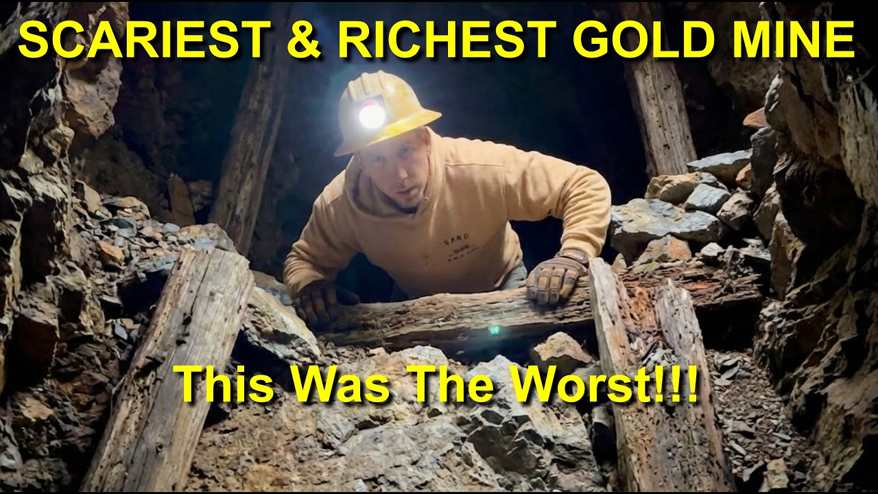 I Discovered A Gold Mine FULL of GOLD!!