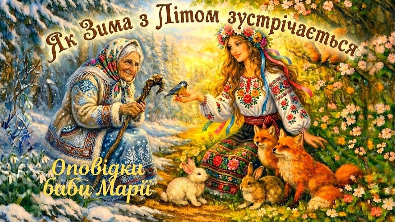 Як Зима з Літом зустрічається | Стрітення | Тепла історія для сну 