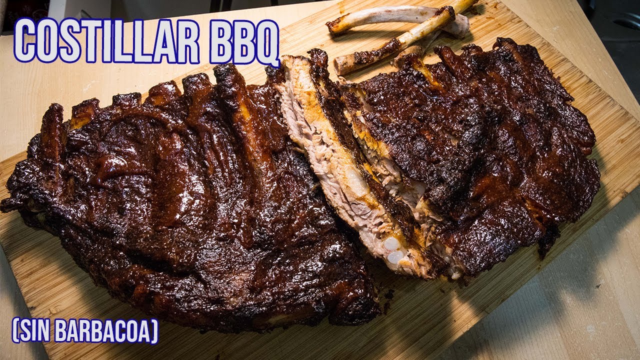 Costillar Barbacoa, sin barbacoa