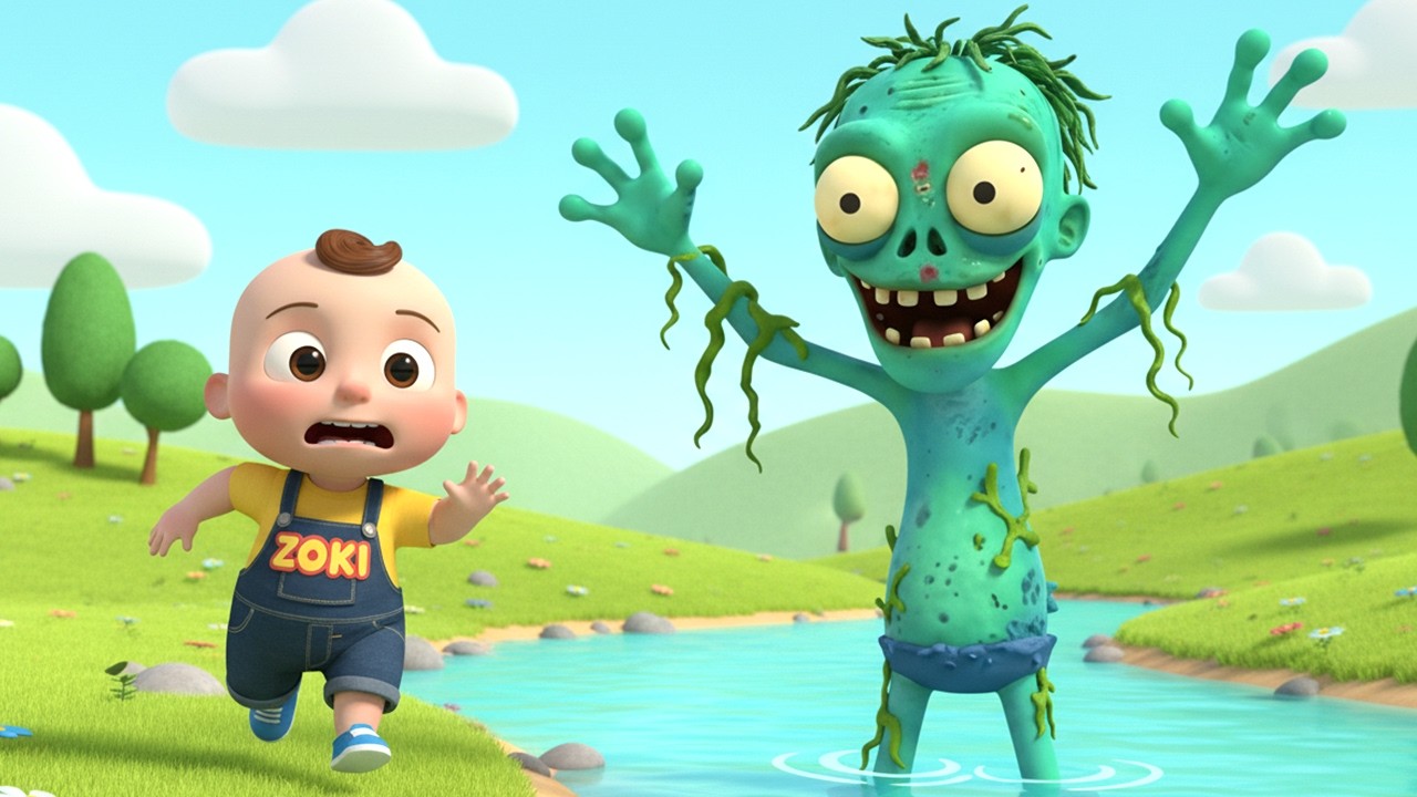 Monsters in the River Song | Don’t Play Near the River | Baby Zoki Nursery Rhymes & Kids Songs
