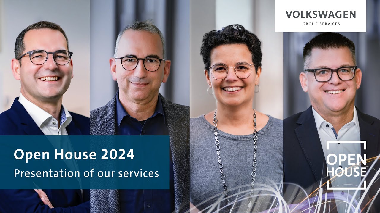 Innovative Automotive Services for the Volkswagen Group | Open House 2024