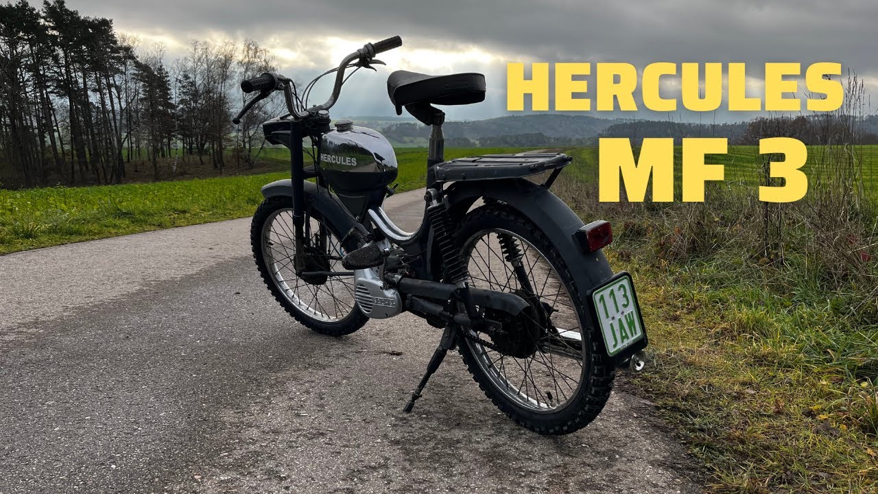 Hercules Mofa aus 1972 wieder fit machen I Sachs 502 I Mofa