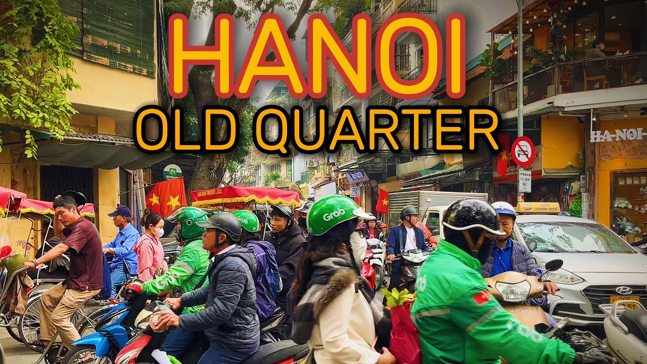 Hanoi's Old Quarter on Foot | Real Street POV (4K 60fps)