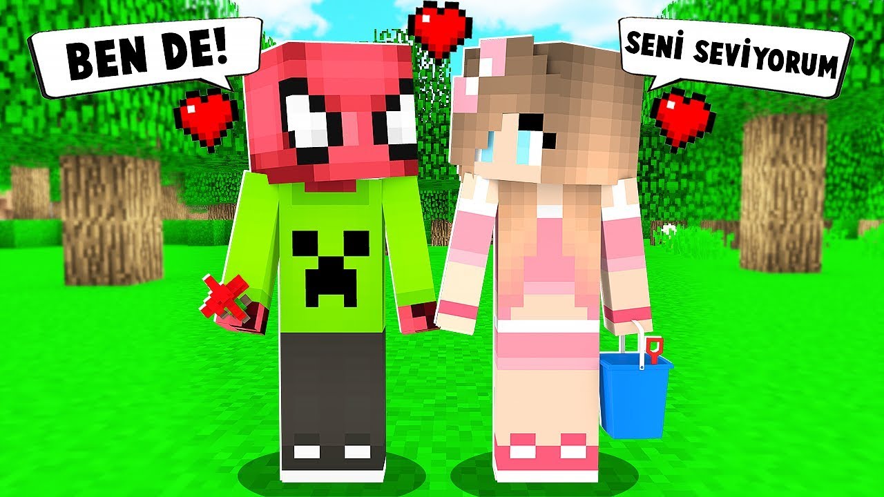 ÇOCUĞUMUN YENİ SEVGİLİSİ OLDU! 😱 - Minecraft