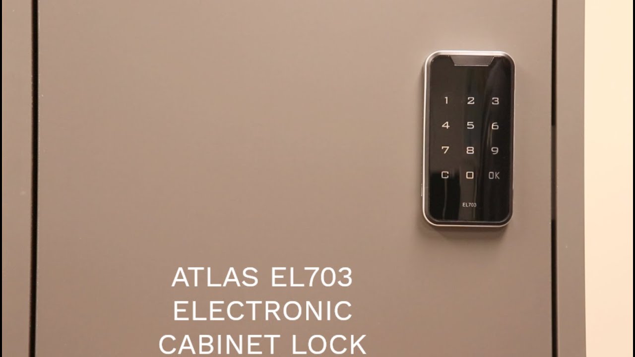 Atlas EL703 Electronic Cabinet Lock
