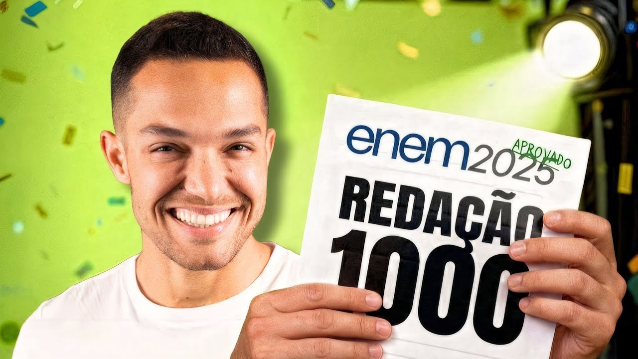 TIREI 1000 NA REDAÇÃO! Veja se você tirou 1000 na redação do ENEM 2025