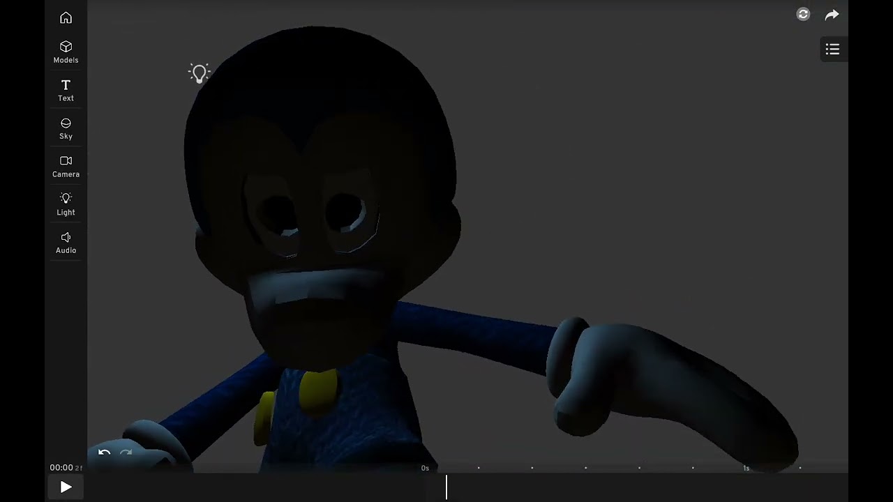 detrás de cámaras de la animación de jumpscare