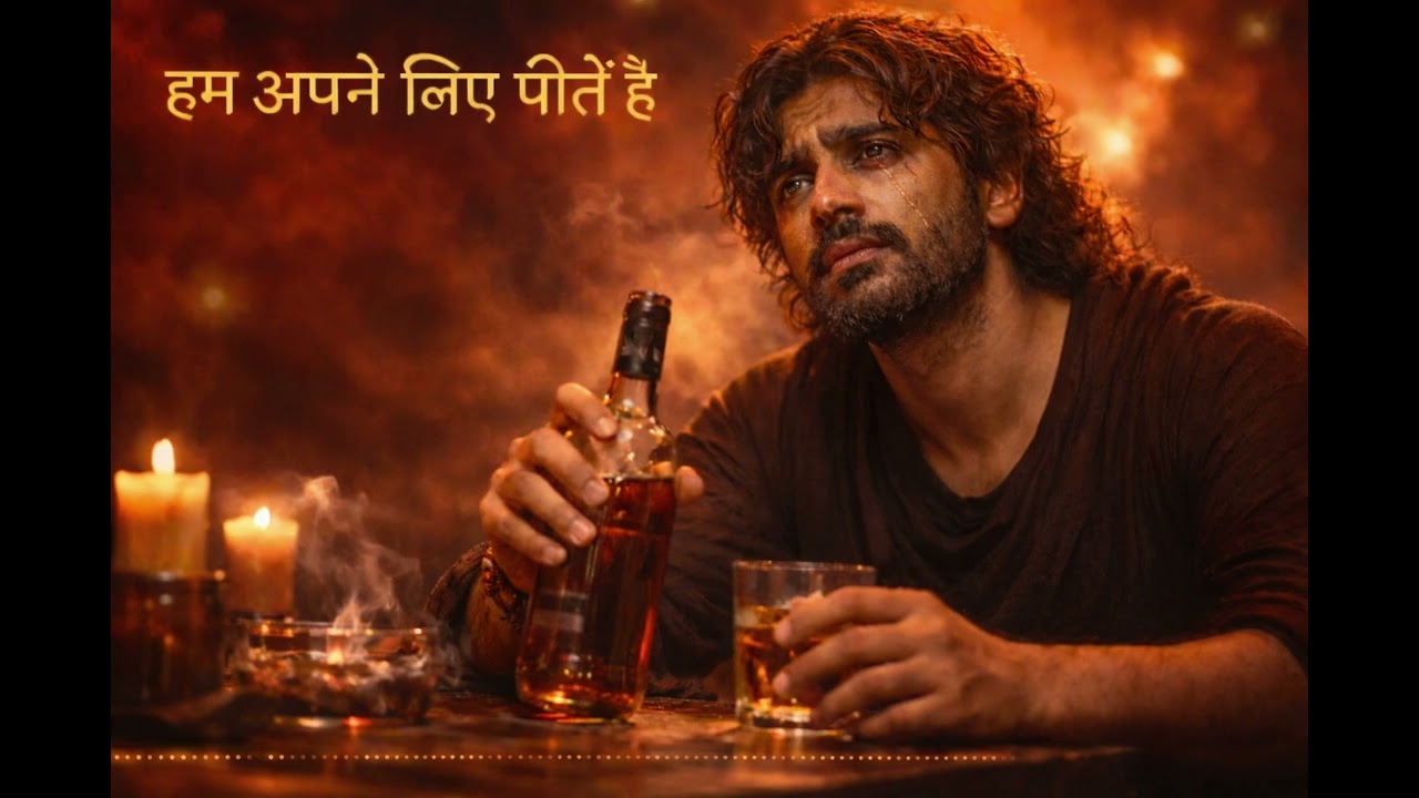 हम अपने लिए पीते हैं | दर्द भरी शायरी | Sad Sufi song | Heartbroken Sufi song 