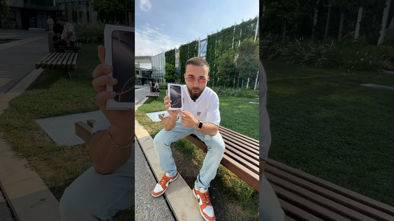 Ο Πρώτος στην Ελλάδα που πήρε το iPhone 16 Pro￼