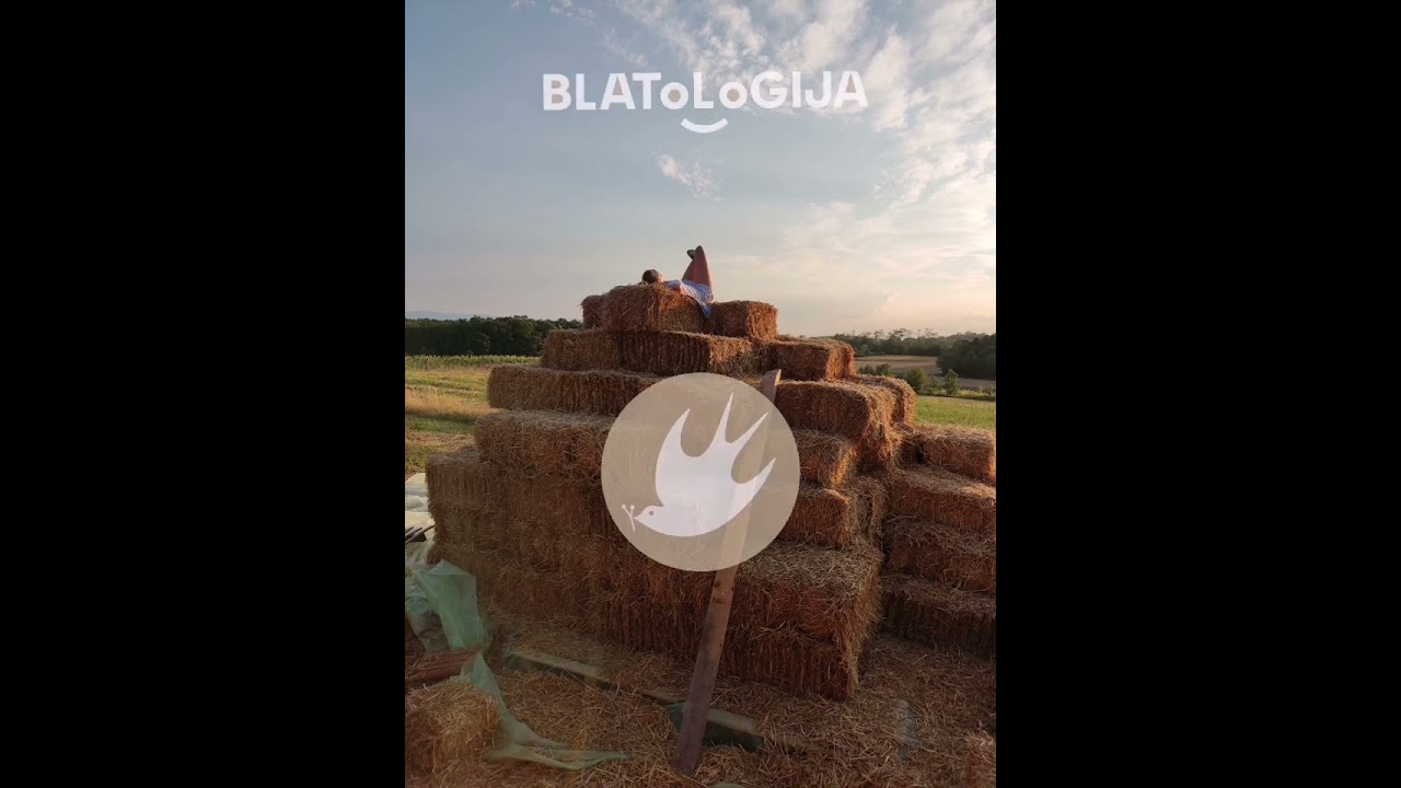Straw bale house