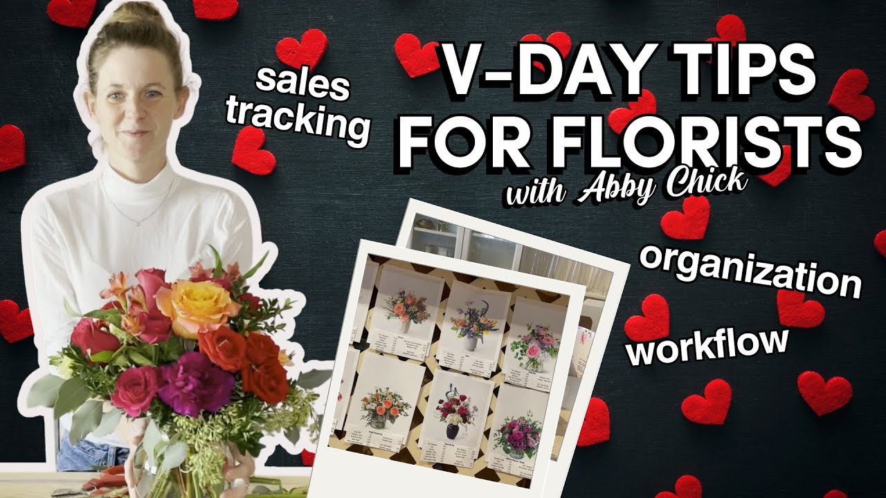 Stay Organized in the Workroom for Valentine&rsquo;s Day! | Retail Florist Tips