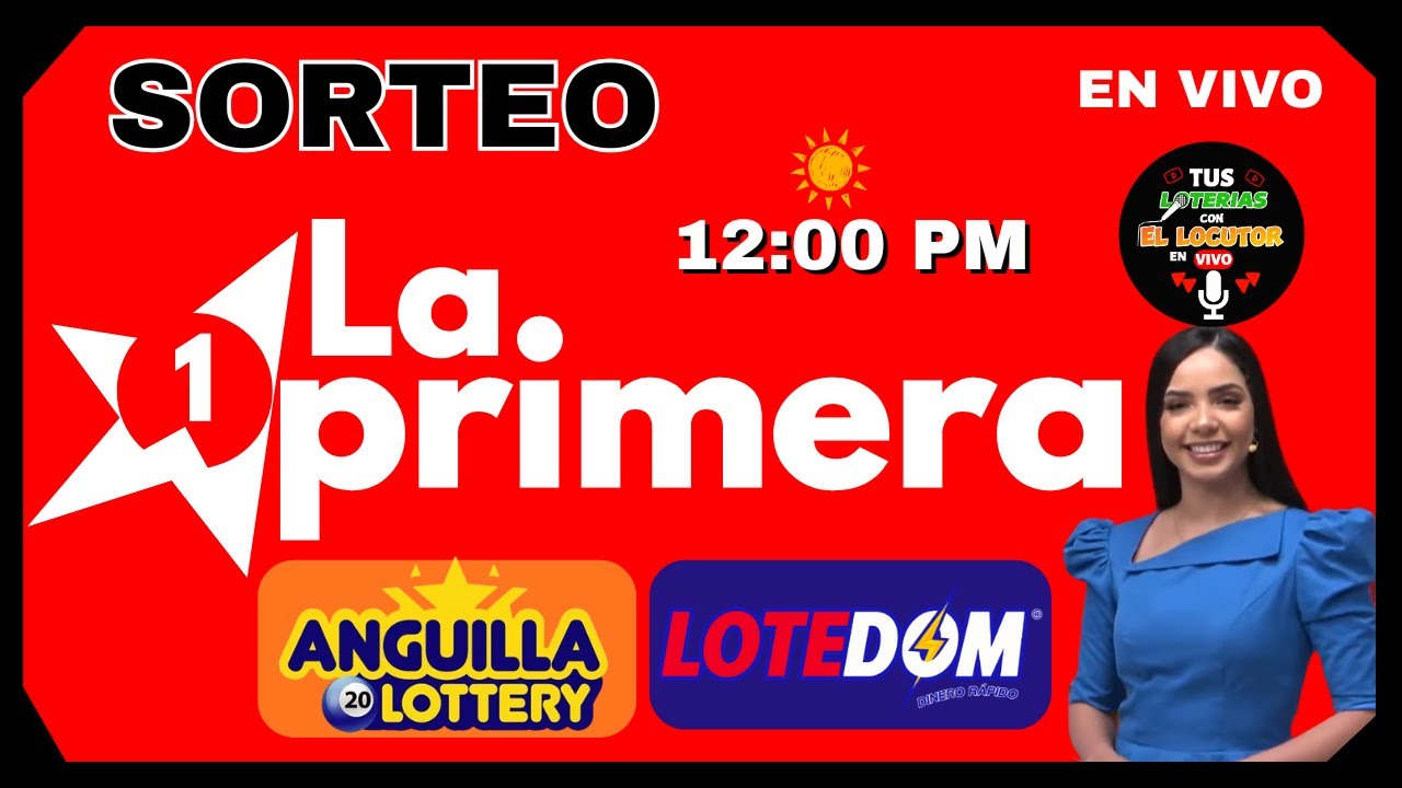 🔥 Loter&iacute;a La Primera, Lotedom y Anguila HOY 12 pm | Resultados en vivo Viernes 10 de abril 2026
