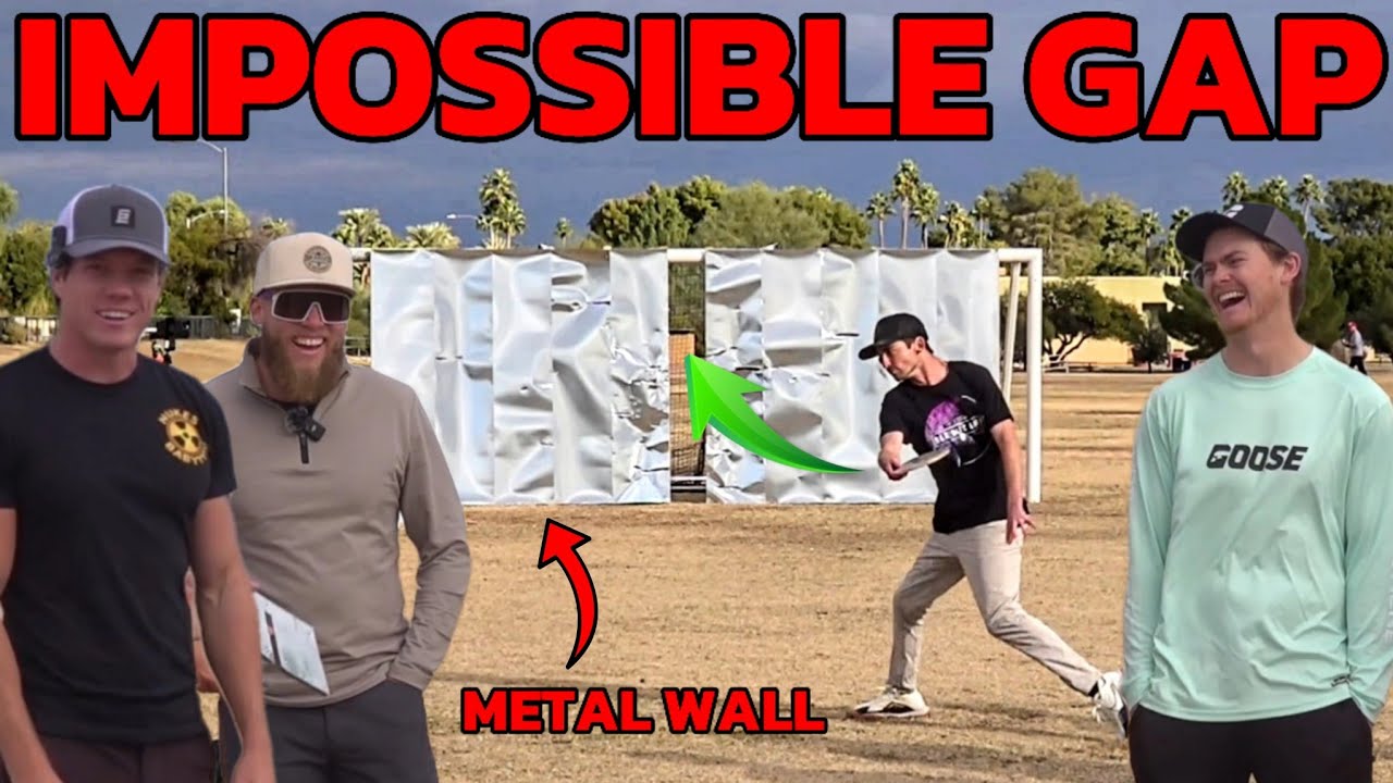 IMPOSSIBLE GAP CHALLENGE!! | Disc Golf