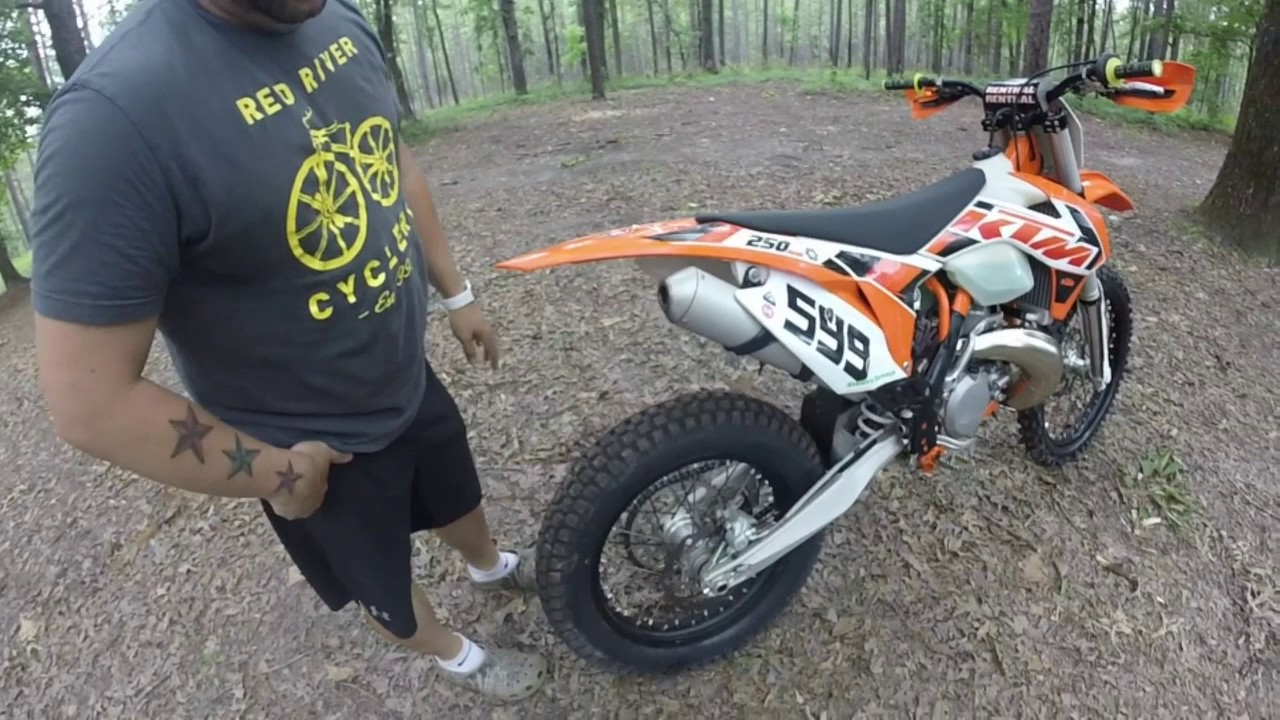 First ride on a Dunlop 803GP TRIAL TIRE