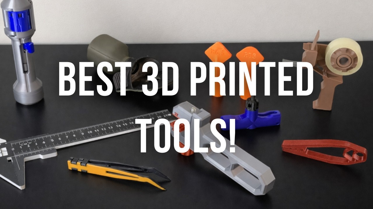 Лучшие инструменты, которые стоит распечатать на 3D-принтере!